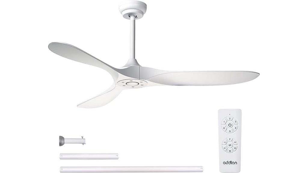 white 60 inch outdoor fan