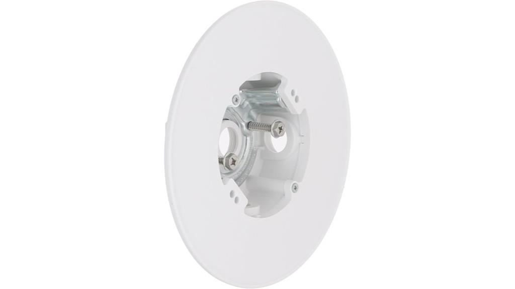 white ceiling fan box