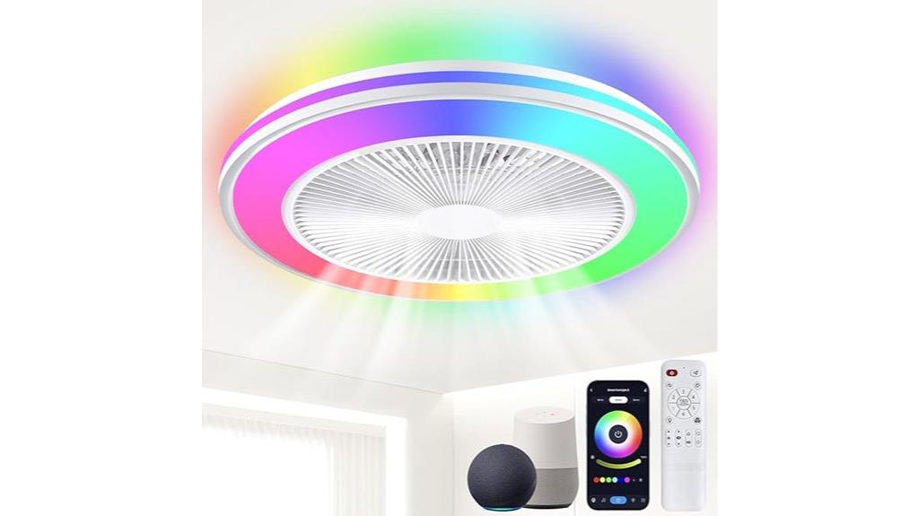 wifi bluetooth rgb fan