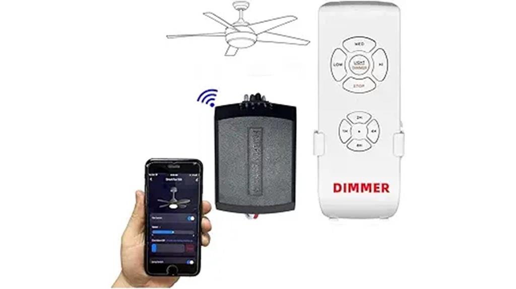 wireless ceiling fan control