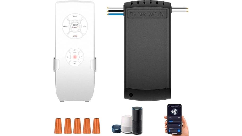wireless fan light control