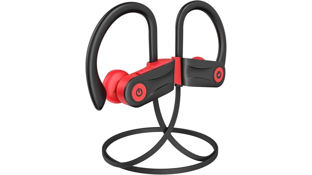 wireless sports headphones with deep bass