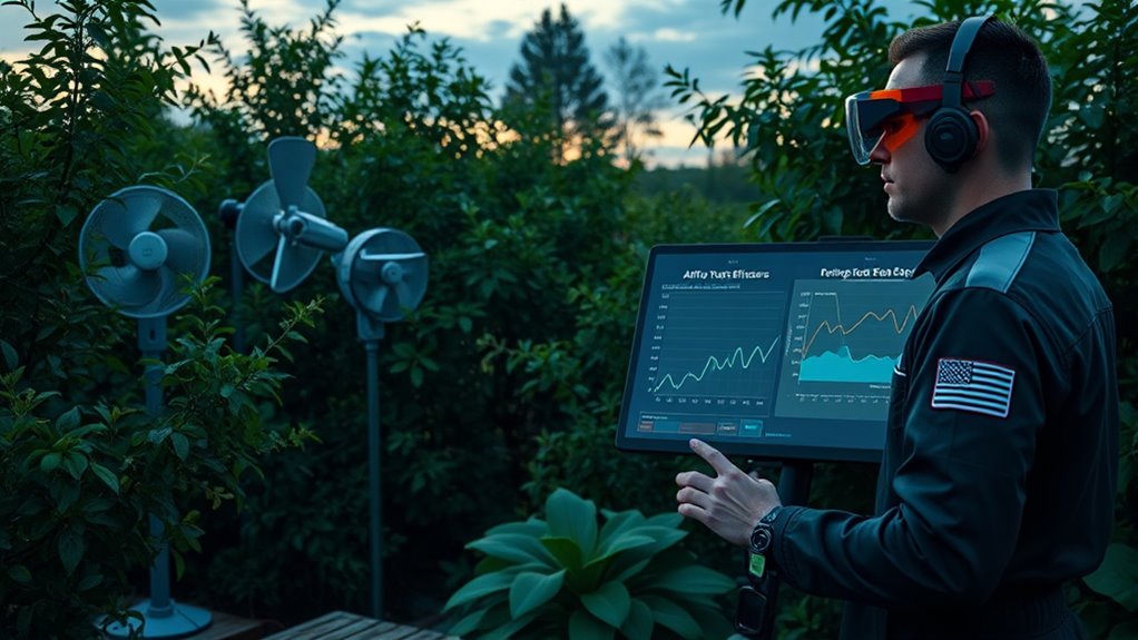 ai driven outdoor fan optimization