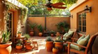 earthy patio decor ideas