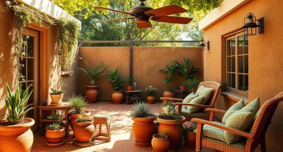 earthy patio decor ideas