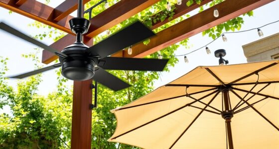 fans and shade structures