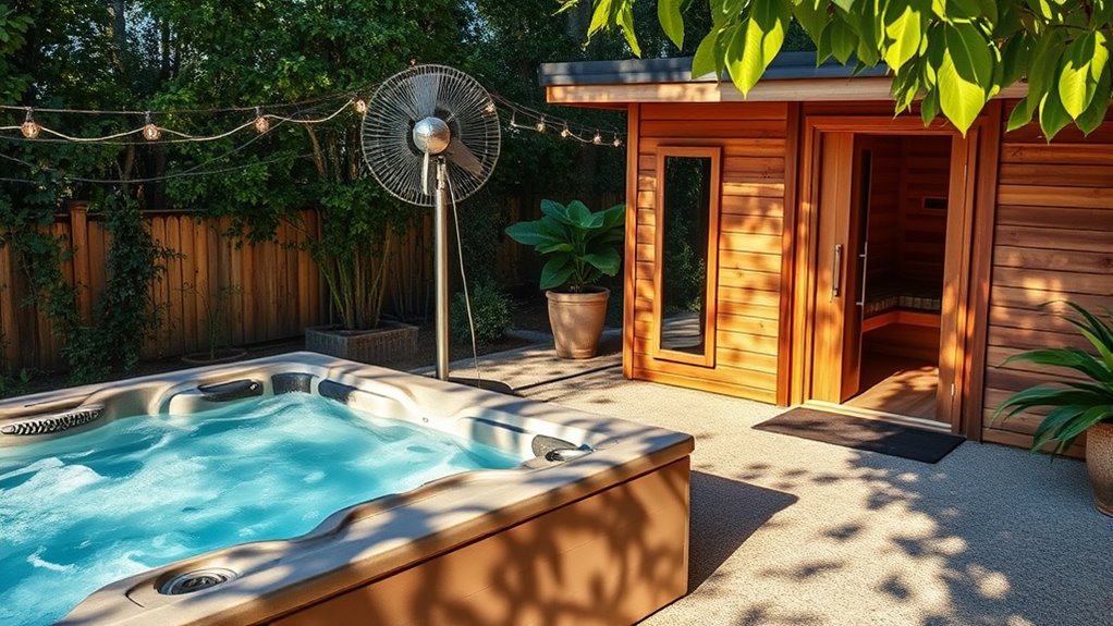 fans for spa comfort