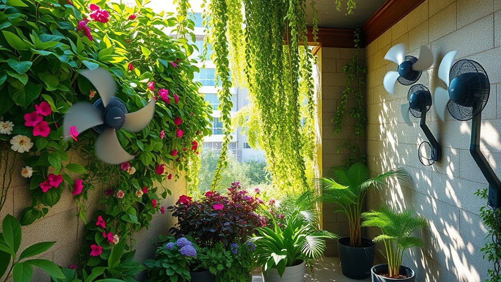 fans improve plant health