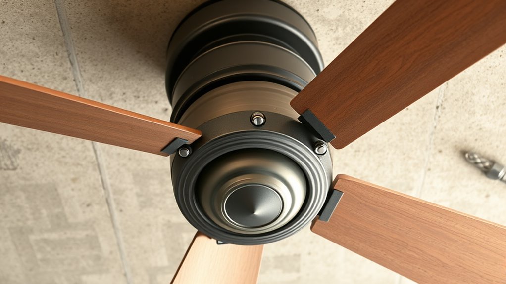 heavy fan mounting hardware