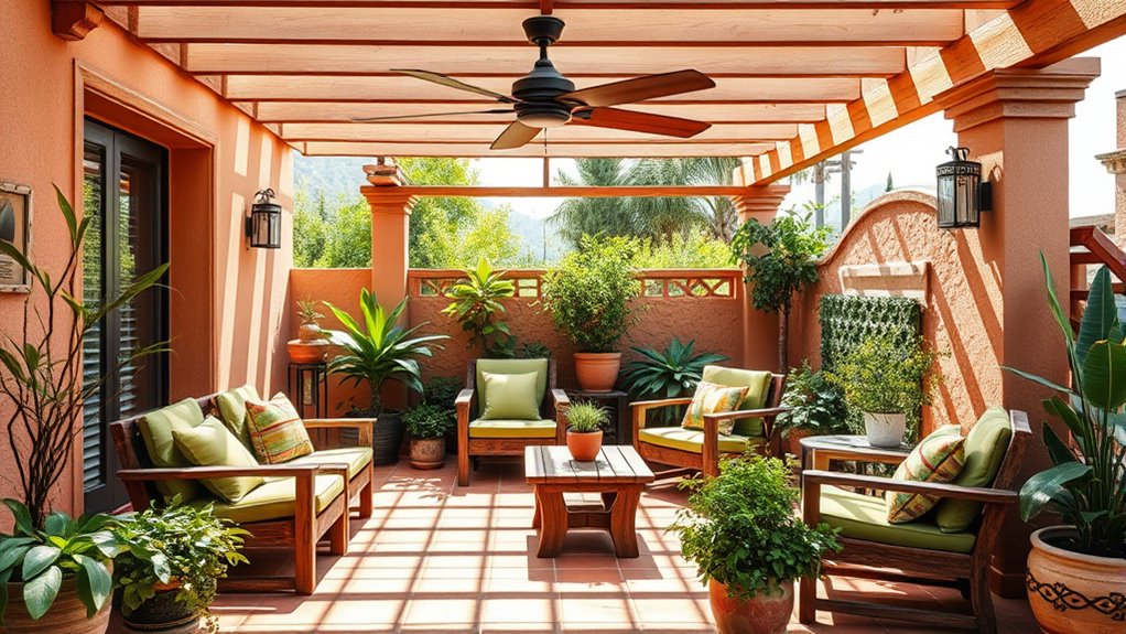 layered lighting and furniture updates