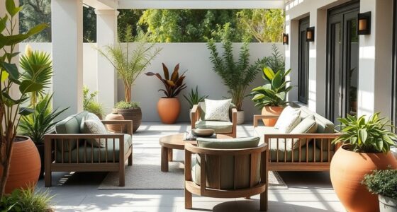 natural hues dominate outdoor