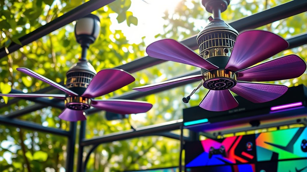 optimal outdoor gaming ventilation