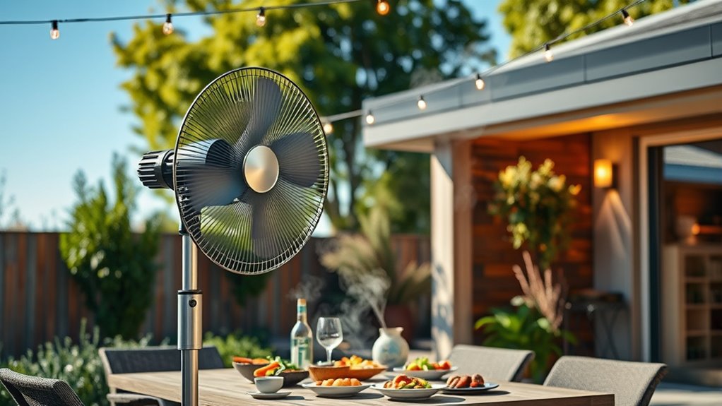 outdoor entertaining fans
