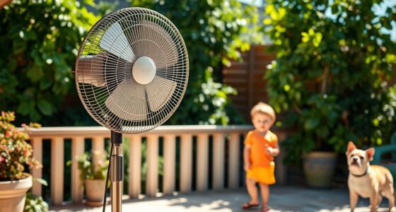 outdoor fan child pet safety