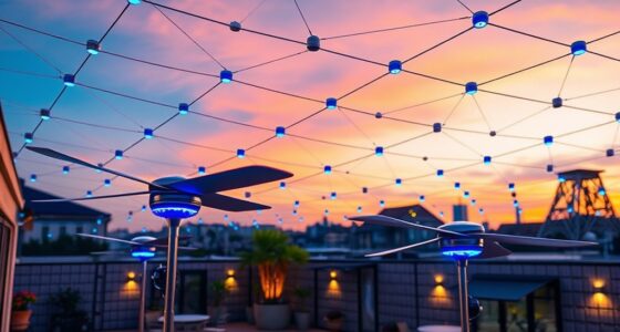 outdoor fan mesh coverage