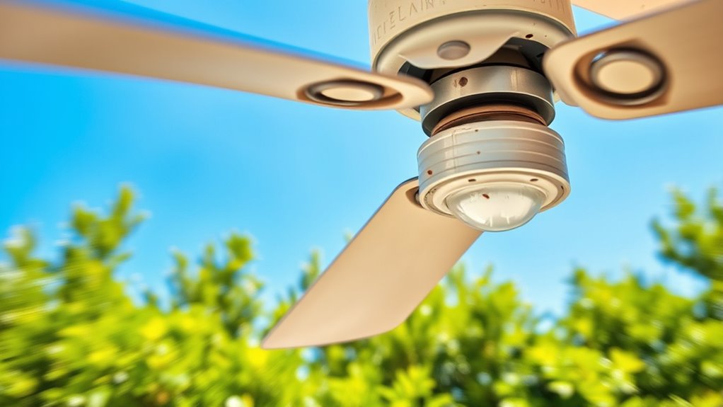 outdoor fan vibration troubleshooting