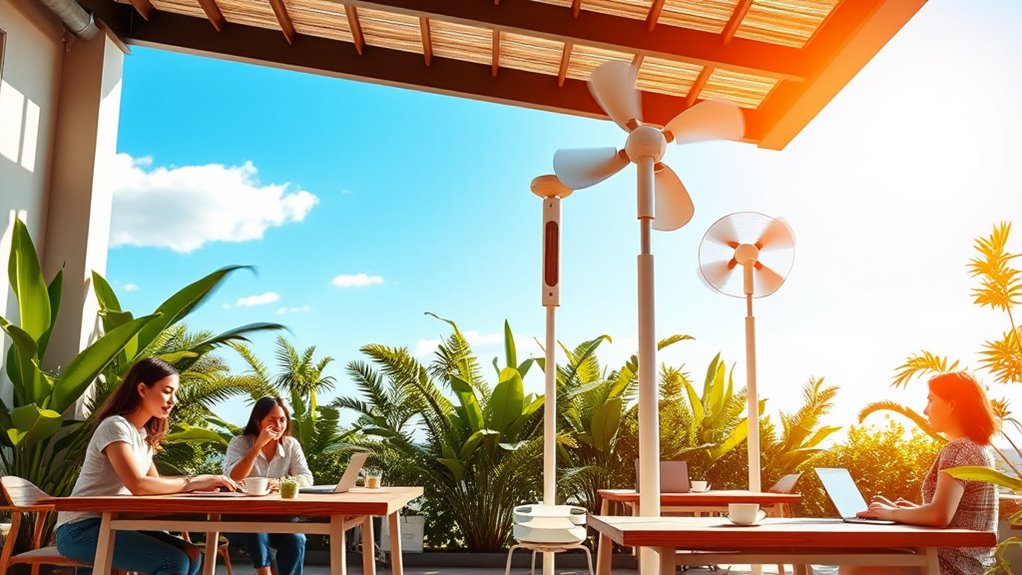 smart efficient outdoor cooling