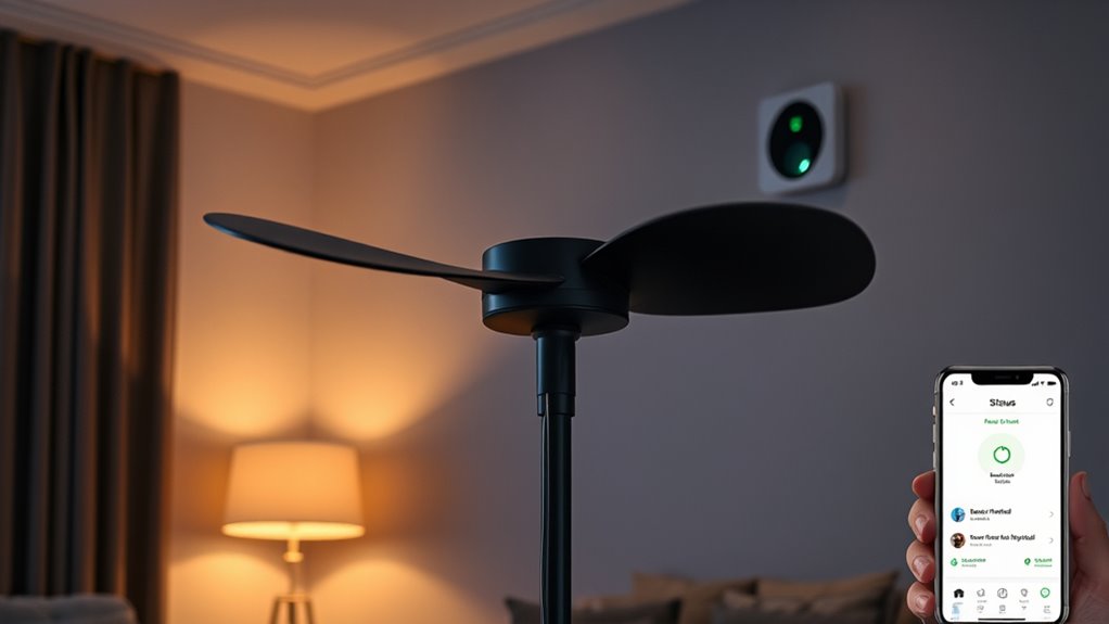 smart energy efficient fan security