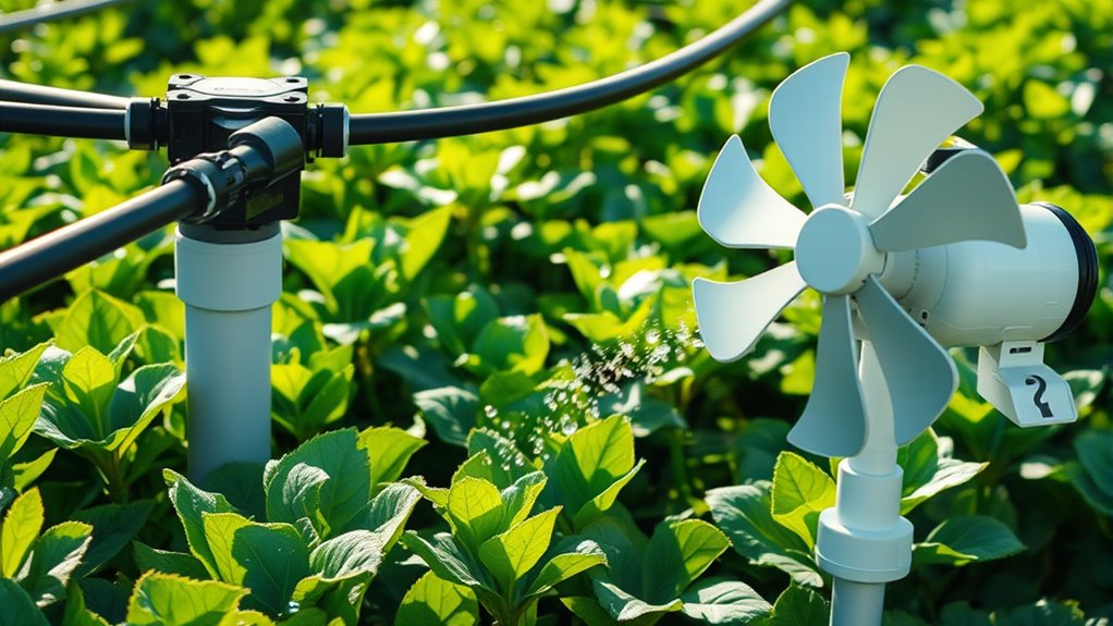 smart irrigation fan integration