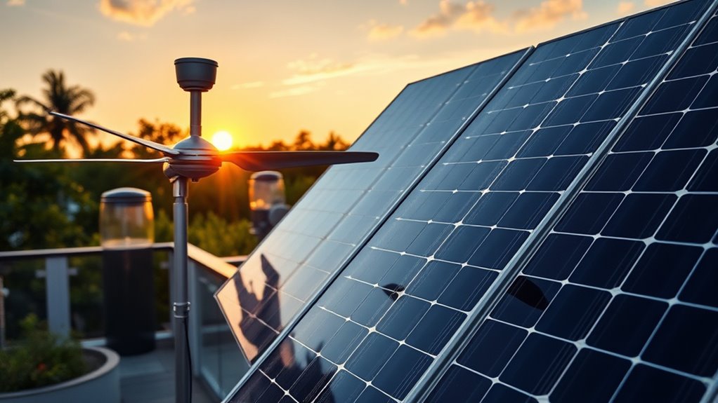 smart solar powered cooling system