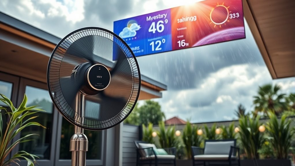 smart weather responsive fan control