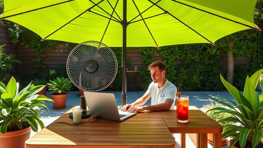 stay cool outdoors effectively