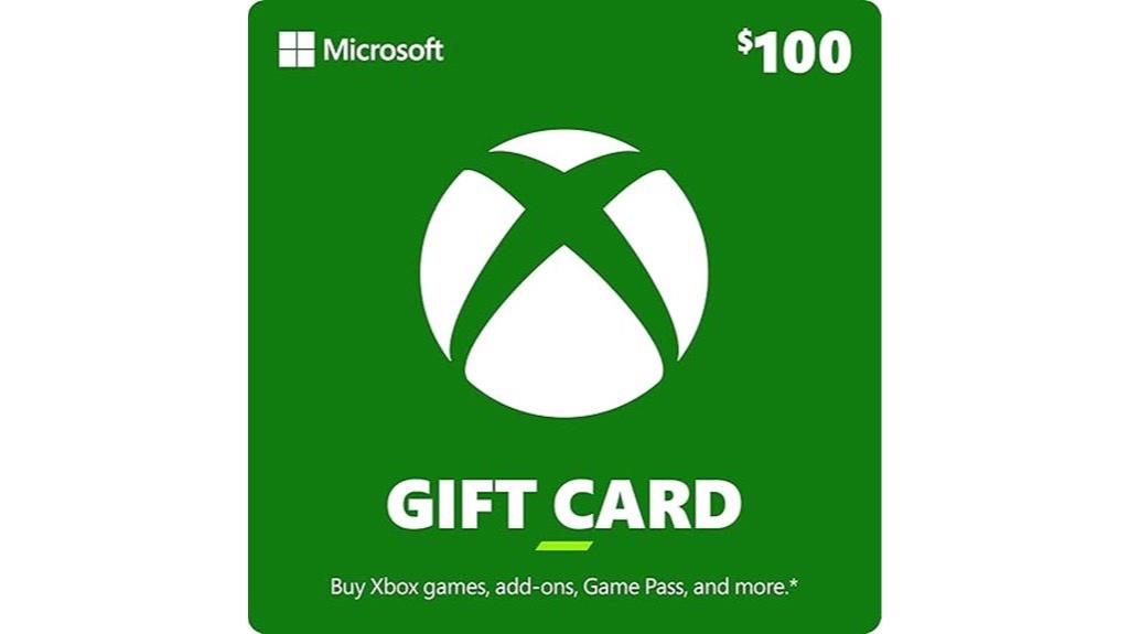 100 xbox digital gift