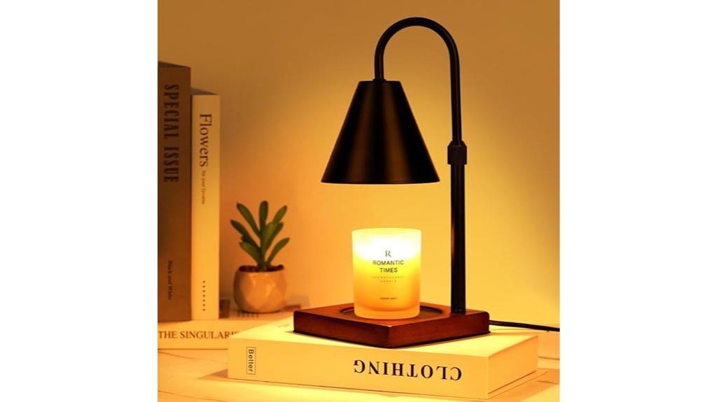 adjustable dimmable candle warmer