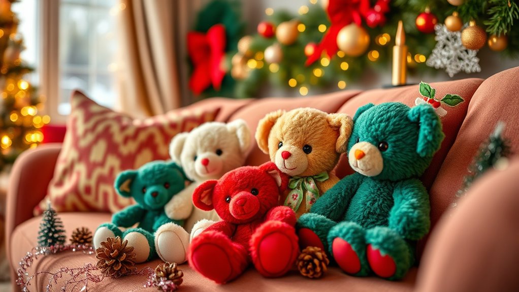 choosing safe festive plush