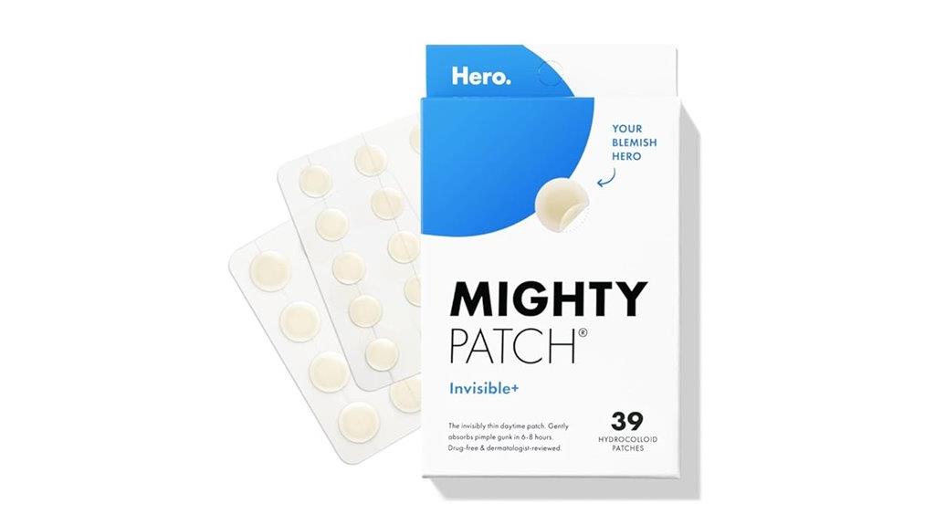 invisible hydrocolloid acne patches