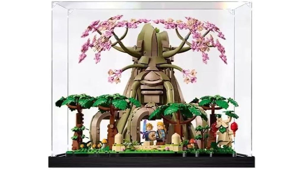 lego deku tree display