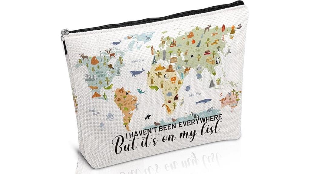portable cosmetic travel organizer