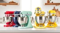 top kitchenaid mixer colors