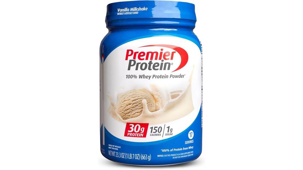 vanilla flavor protein powder