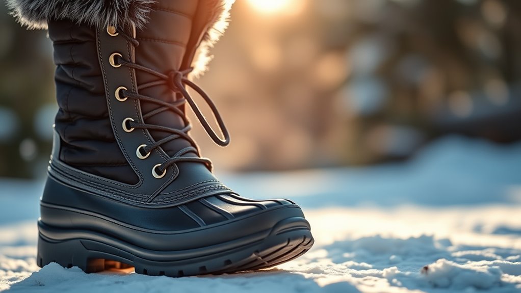 waterproof warm durable boots