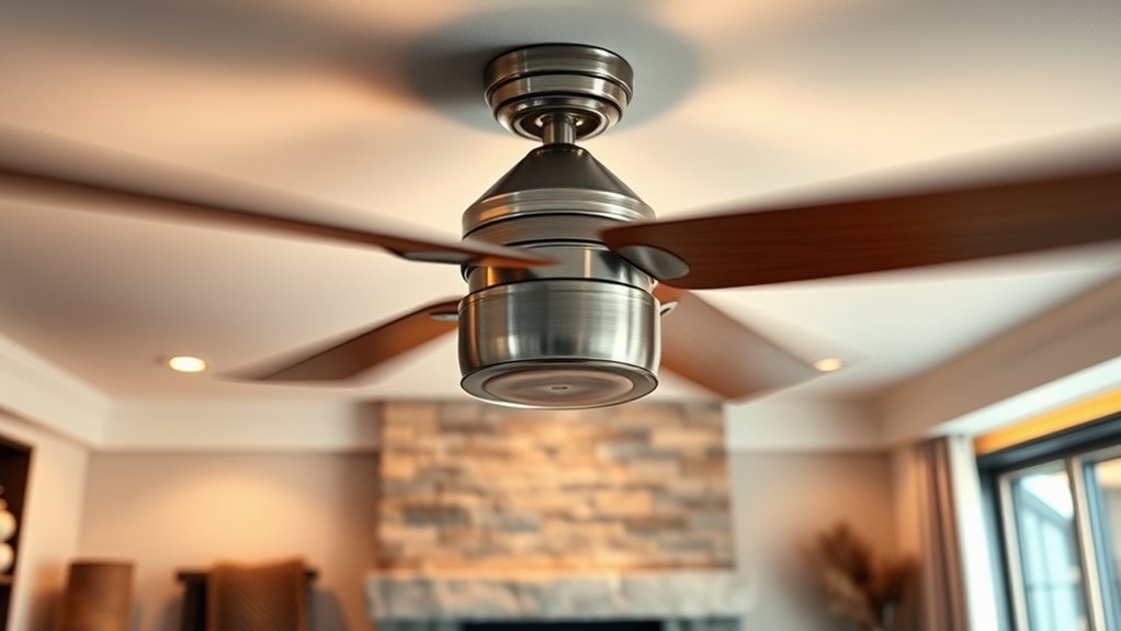 adjust ceiling fan winter mode