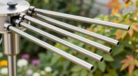 adjustable fan extension rods