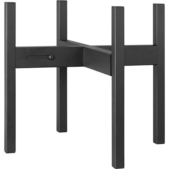 FaithLand Adjustable Metal Plant Stand (12-16 Inches)