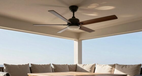 adjusting fan angles for sunlight