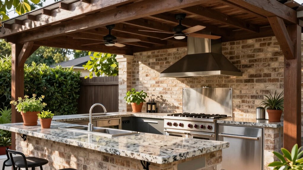 all season outdoor kitchen ventilation