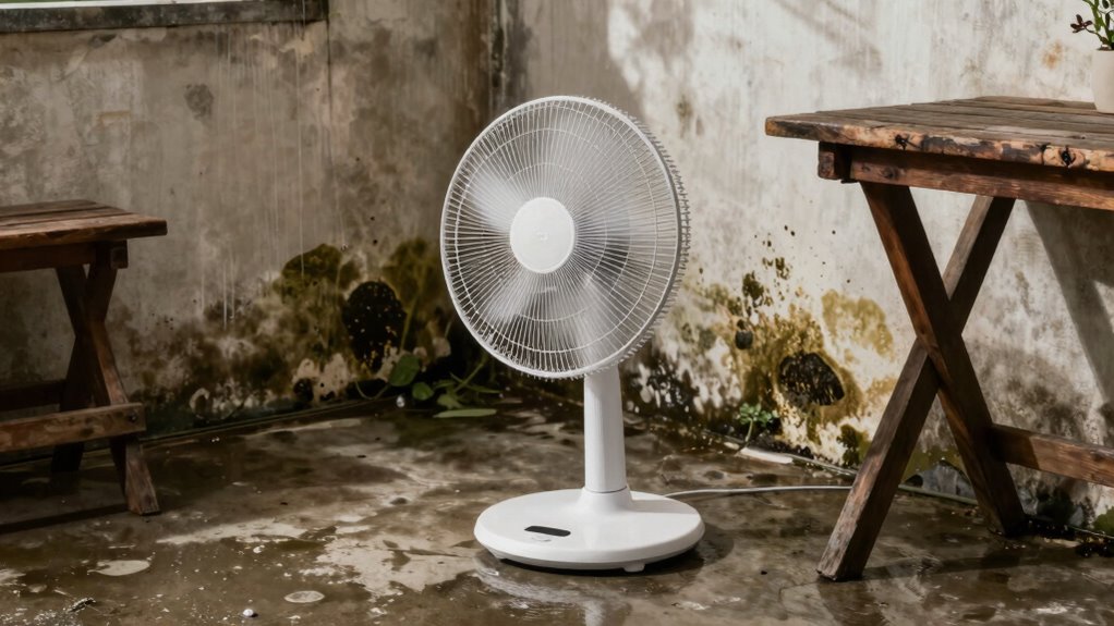 basement moisture control battle