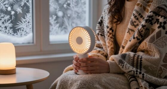 battery fans for winter