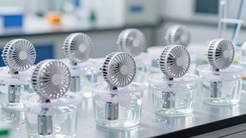 battery powered fan experiment