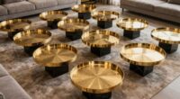 brass tray coffee tables