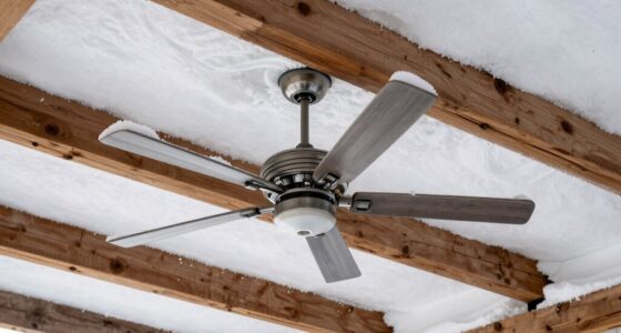 ceiling fan snow load