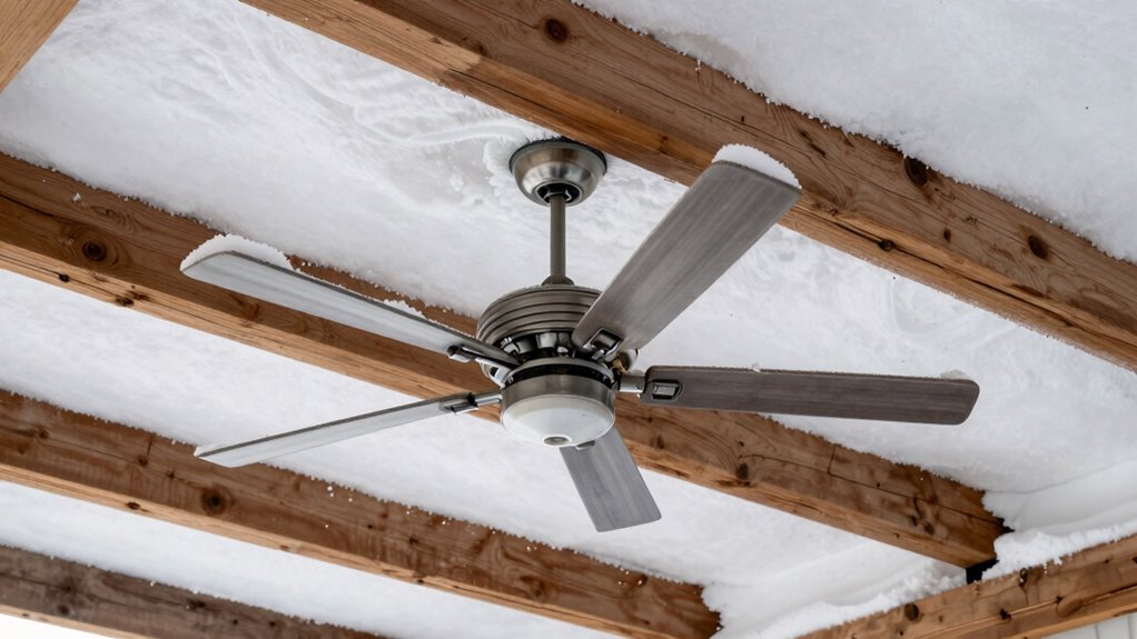 ceiling fan snow load