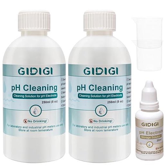 pH Cleaning & Storage Solution Set (250ml x2 30ml x1)