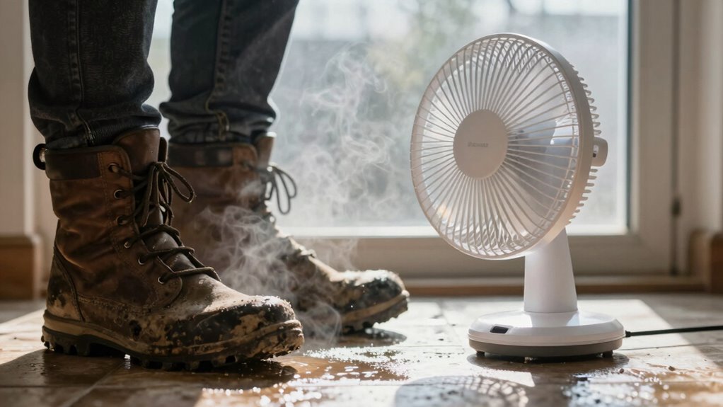 cordless fan speeds drying