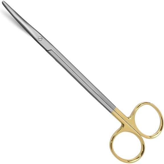 Tungsten Carbide Curved Surgical Scissors 11-inch