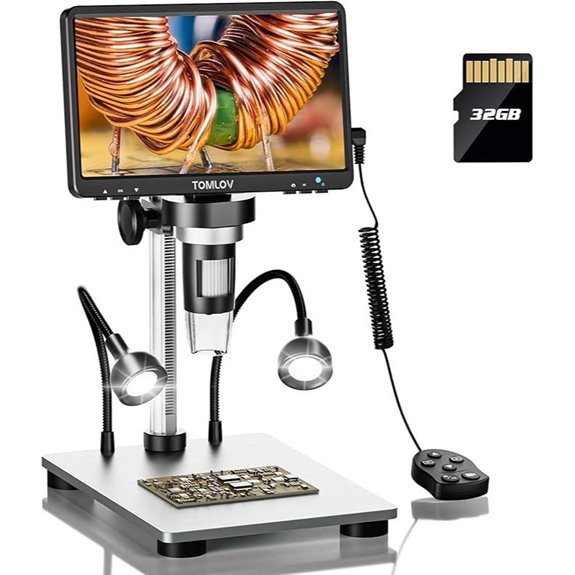 TOMLOV DM9 7 Digital Microscope with 1080P & 1200X